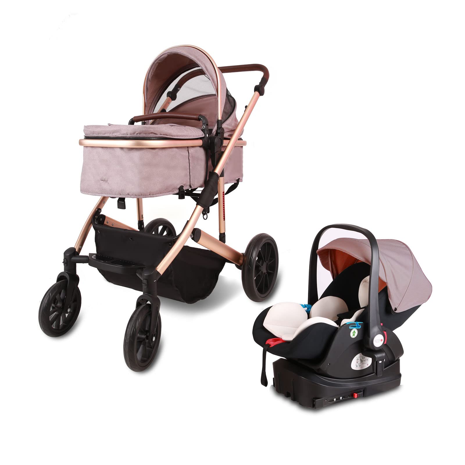 Infant Baby Stroller Bassinet Latch