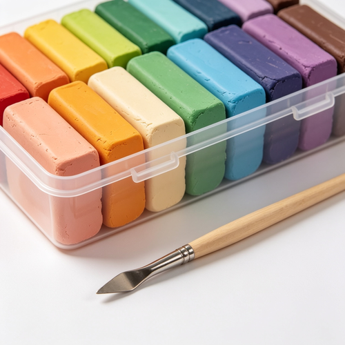 GlowHavenToys.com 32 Colors Modeling Clay Kit with 3 Sculpting Tools, Safe & Non-Toxic Air Dry Clay, DIY Magic Gifts Toys for Boys, Girls, Kids