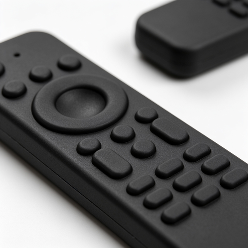lumenesttoys.com Baby Teether Toy Chew Toys for Babies 3-24 Months TV Remote Control Shape Teething Relief for Infants (Black