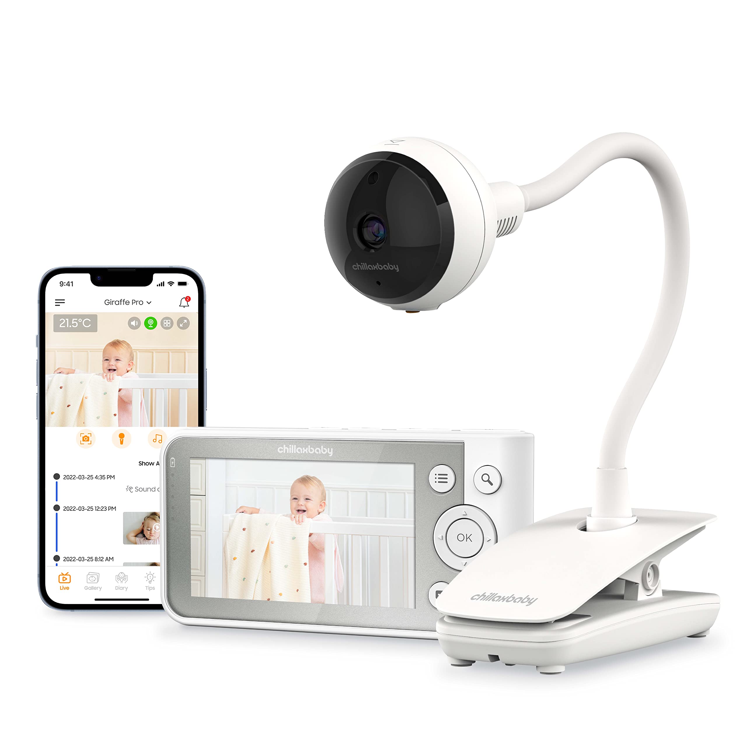 ChillaxCare Giraffe Smart Baby Monitor