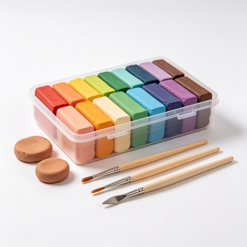 GlowHavenToys.com 32 Colors Modeling Clay Kit with 3 Sculpting Tools, Safe & Non-Toxic Air Dry Clay, DIY Magic Gifts Toys for Boys, Girls, Kids